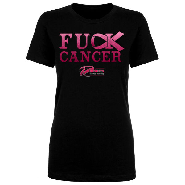 FU RIBBON - WOMEN'S FITTED T-SHIRT Thumbnail